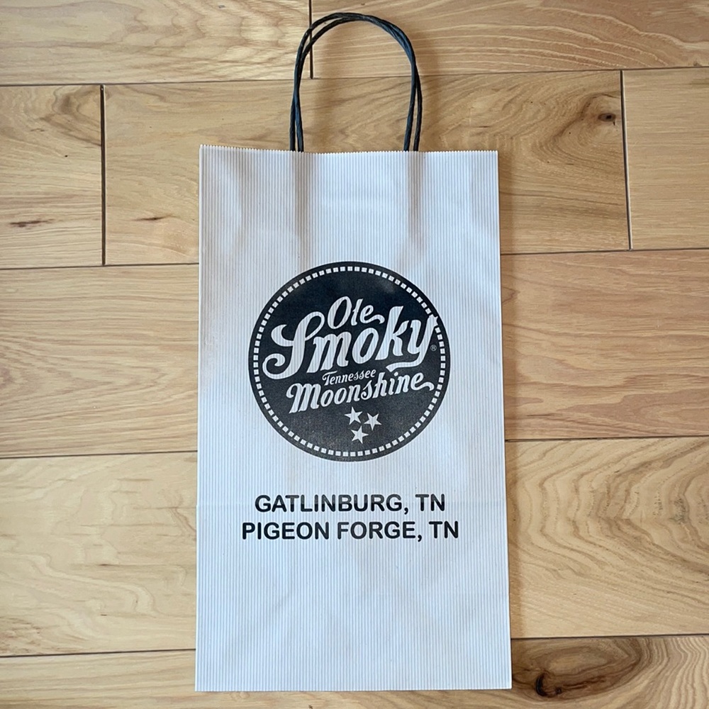 Ole Smoky Tennessee Moonshine Empty Bag